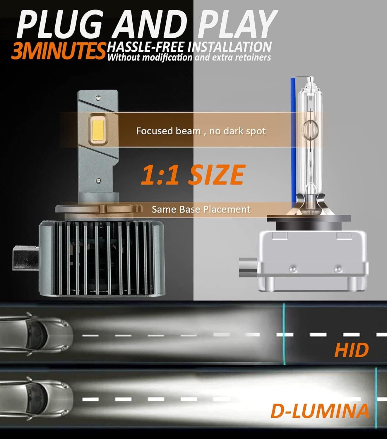 products/672/led sijalice d8s.jpg - LED D8S - D8R SET 12000LM - CANBUS, ZAMENA ZA FABRICKI XENON - Xenon Svetla Beograd